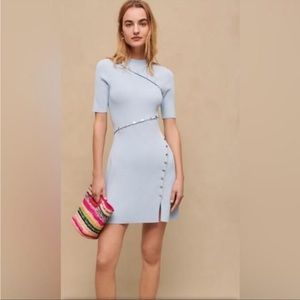 Maje soft blue dress
